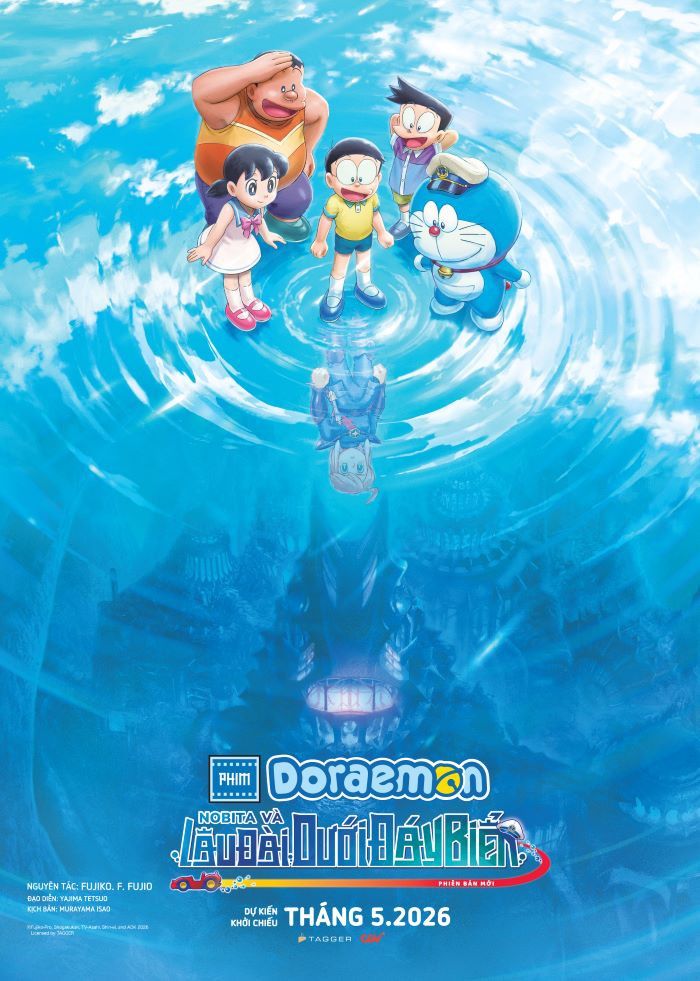 Phim Điện Ảnh Doraemon: Nobita và Lâu Đài Dưới Đáy Biển